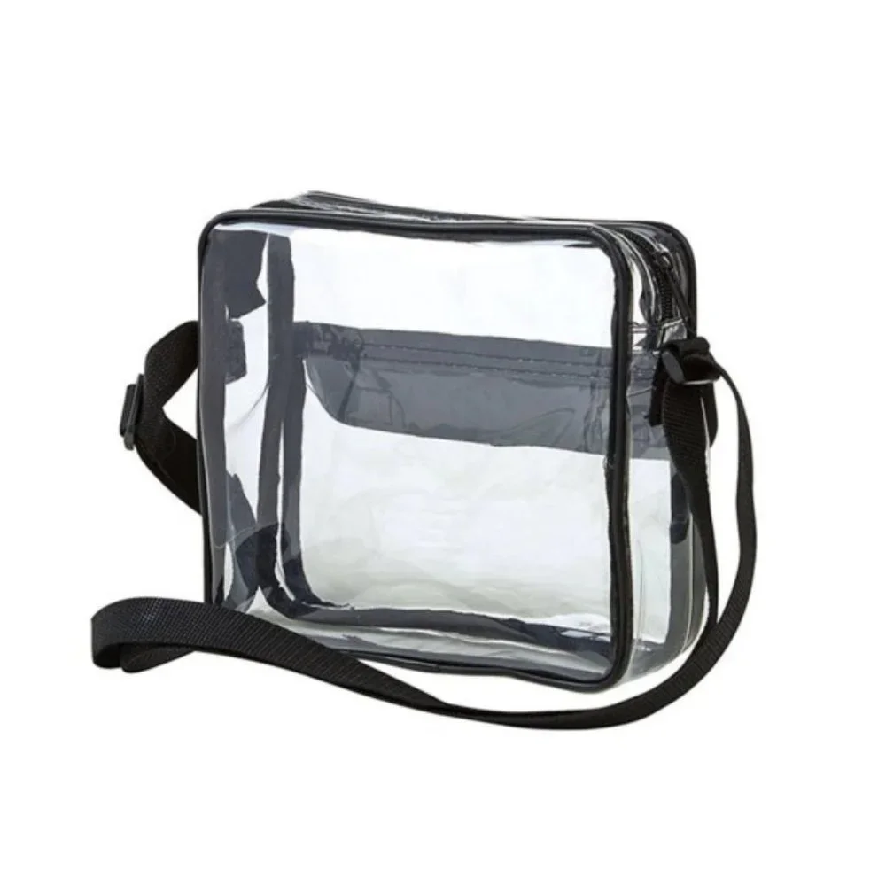 Clear Crossbody Satchel Handbag - Stadium Events - SZ LG - NWT - Picture 2 of 6